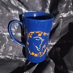 Disney 🎄 Beauty & the Beast Navy Blue Coffee Mug